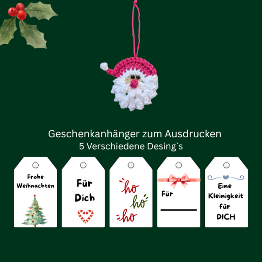 Weihnachtsmann Anhänger