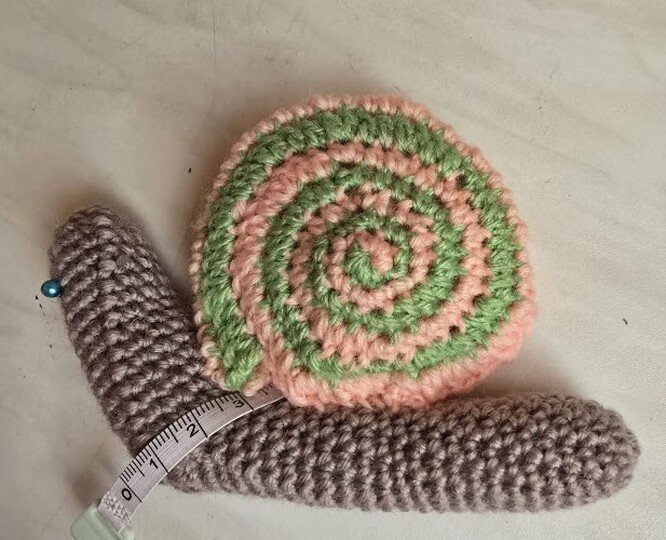 Schnecken Maßband