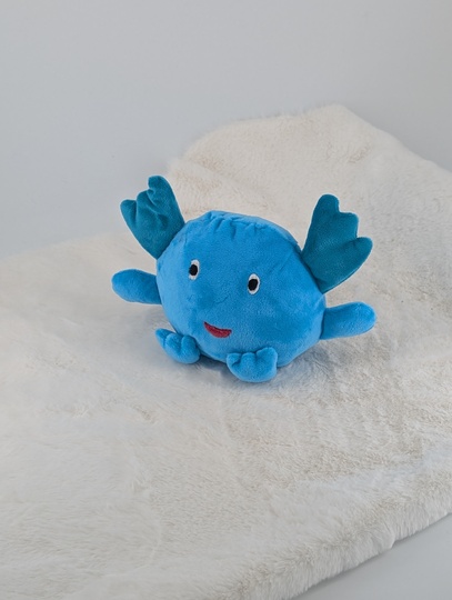 reversible cuddly toy "Krempeltier" axolotl Level 1 - sewing instruction