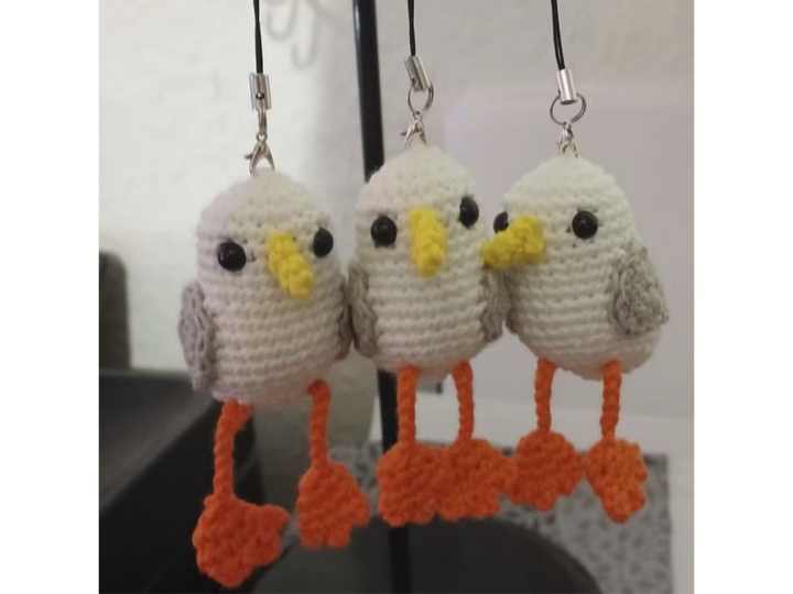 Kleine freche Möwe