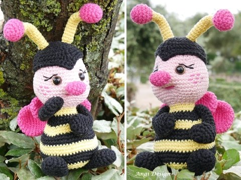 Häkelanleitung süsses Bienchen