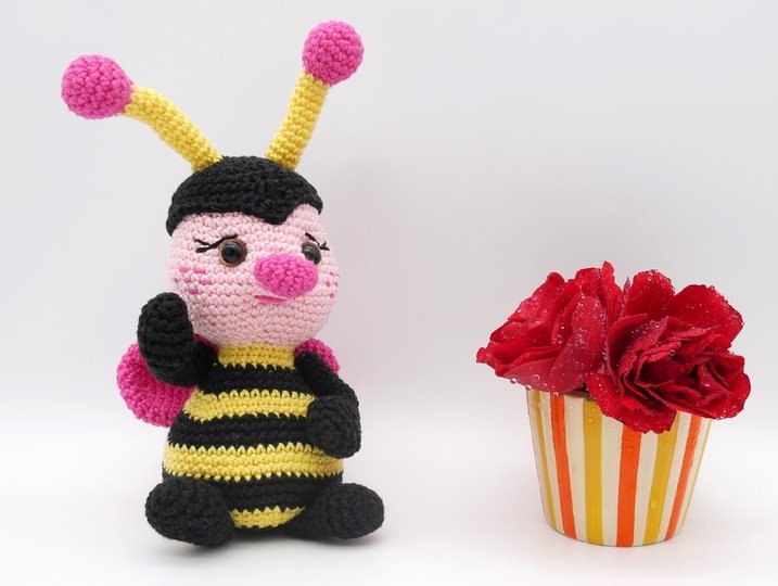 Häkelanleitung süsses Bienchen