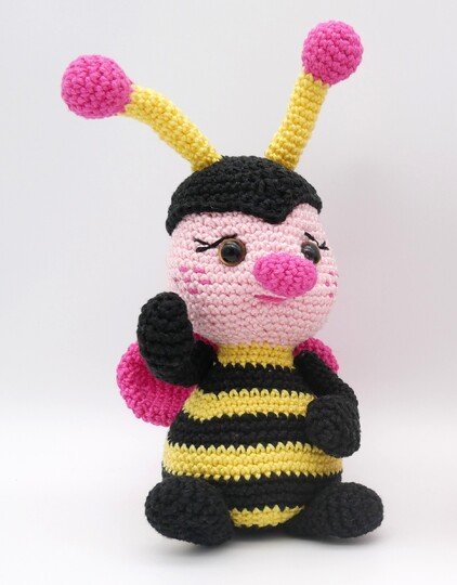 Häkelanleitung süsses Bienchen
