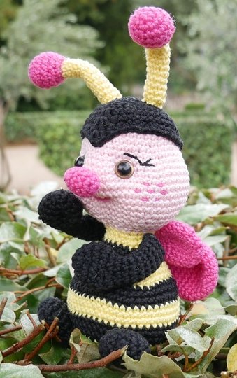 Häkelanleitung süsses Bienchen