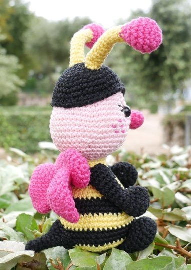 Häkelanleitung süsses Bienchen