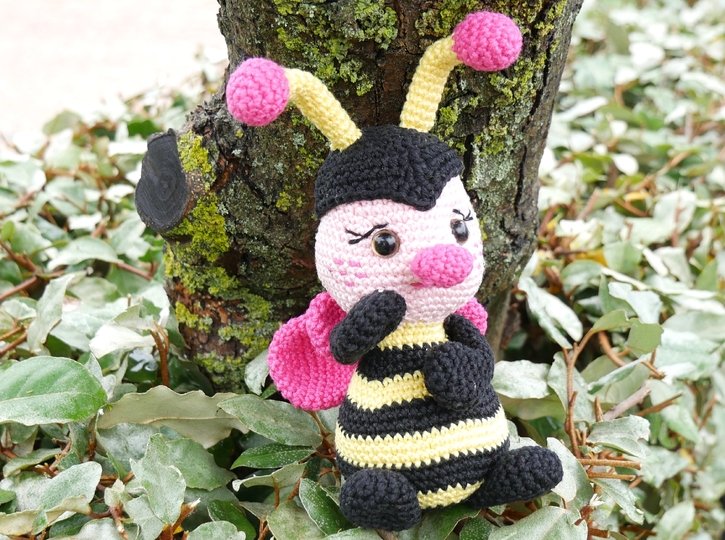 Häkelanleitung süsses Bienchen