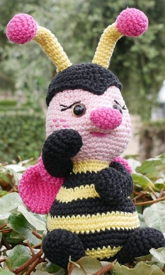 Häkelanleitung süsses Bienchen