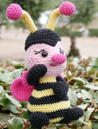 Häkelanleitung süsses Bienchen