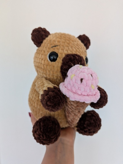 Capybara Summer Edition Crochet Pattern PDF English and German
