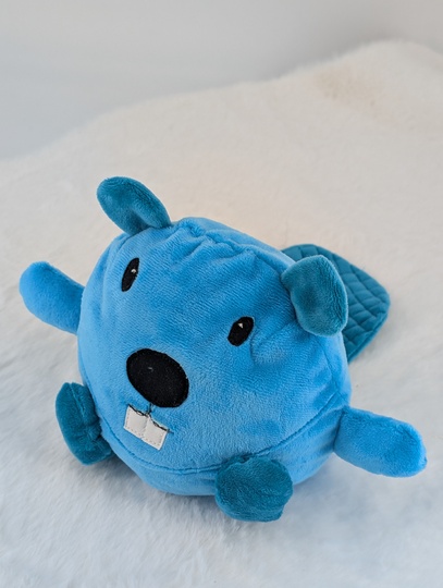 reversible cuddly toy "Krempeltier" beaver Level 2 - sewing instruction