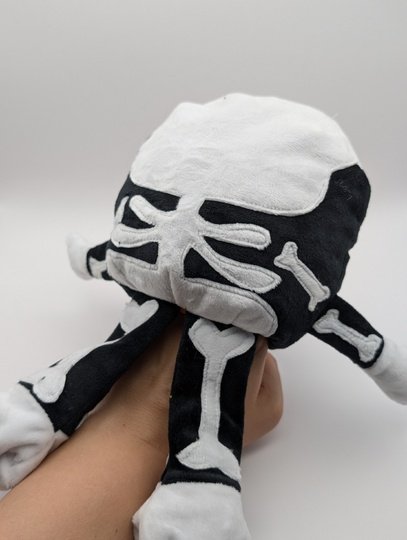 reversible cuddly toy "Krempeltier" skeleton Level 3 - sewing instruction