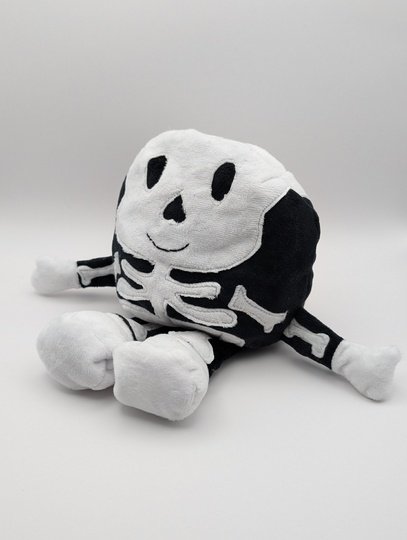 reversible cuddly toy "Krempeltier" skeleton Level 3 - sewing instruction