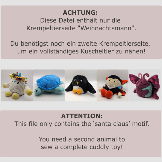 Krempeltierseite Weihnachtsmann - Level 3