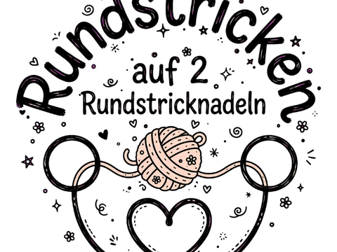 Tutorial: Rundstricken mit 2 Rundstricknadeln - Tipps & Tricks