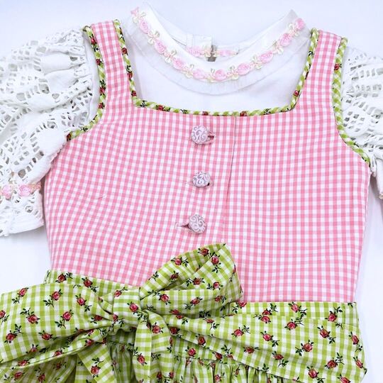 Kinderdirndl Resli Gr. 80-140 Schnittmuster