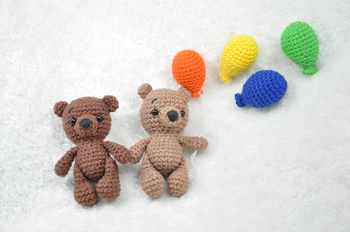 Häkelanleitung Bär mit Ballons *Geschenkidee* - Bild 6