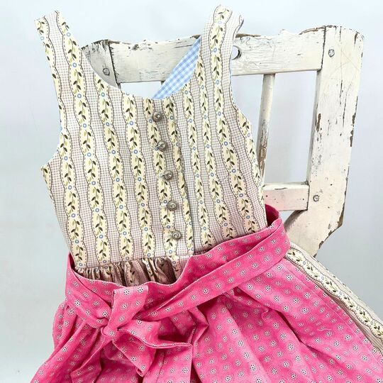 Kinderdirndl Sissi Gr. 80-140 Schnittmuster & Nähanleitung
