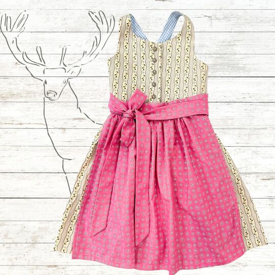 Kinderdirndl Sissi Gr. 80-140 Schnittmuster & Nähanleitung