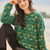 Pulli mit Fächermuster