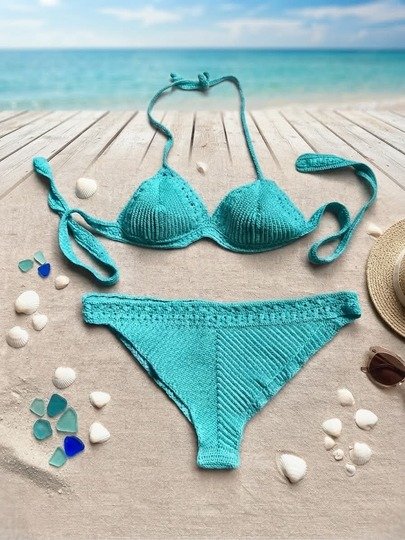 Bee-Kini - Häkelanleitung für einen individuell anpassbaren Bikini