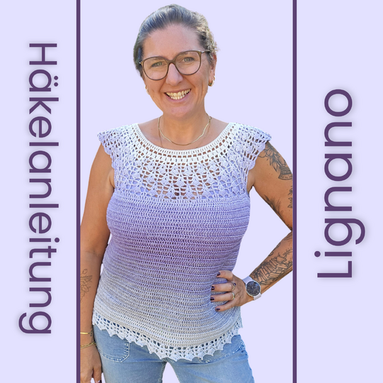 Häkelanleitung Shirt Lignano