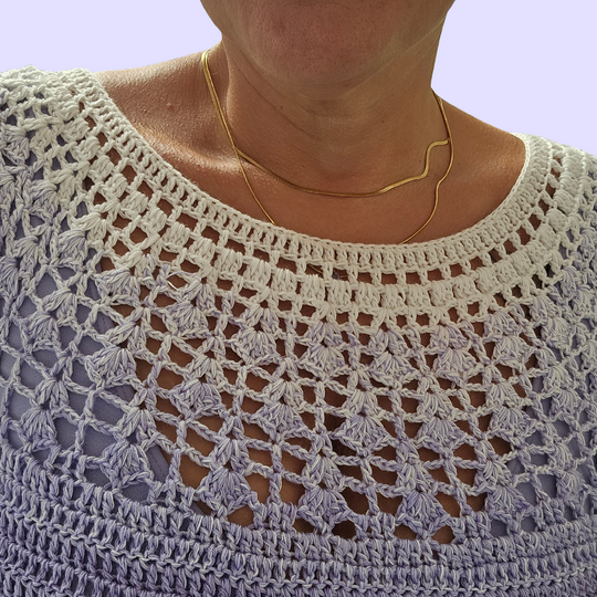 Häkelanleitung Shirt Lignano