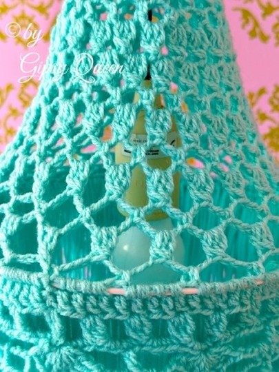 Häkelanleitung Rosalie  Lampe Boho – Hängelampe häkeln – Häkel Deko