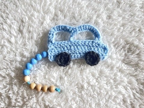 Häkelanleitung Rechenkette Auto