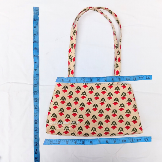 DIY Baguette Shoulder Bag Sewing Pattern and  Video Tutorial