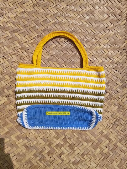 Crochet Bag Pattern Beginner Crochet Tote Bag Pattern PDF and Video US & UK