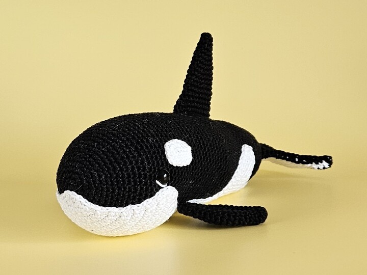 Orca Willy häkeln – Häkelanleitung PDF | Amigurumi Wal
