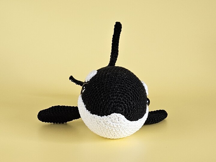 Orca Willy häkeln – Häkelanleitung PDF | Amigurumi Wal
