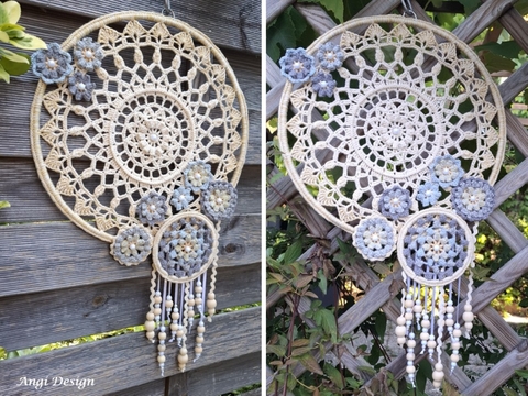 Häkelanleitung Mandala "Zaubersternchen" in 2 Größen