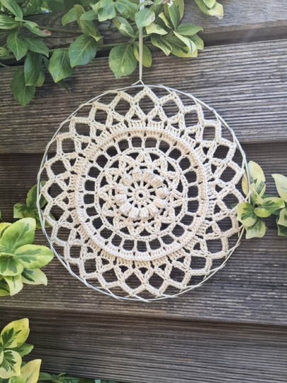 Häkelanleitung Mandala "Zaubersternchen" in 2 Größen