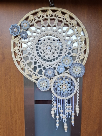 Häkelanleitung Mandala "Zaubersternchen" in 2 Größen