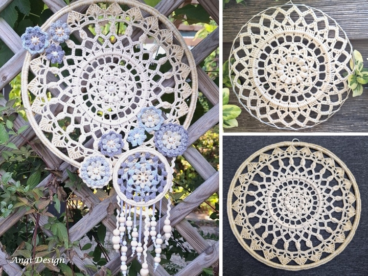 Häkelanleitung Mandala "Zaubersternchen" in 2 Größen