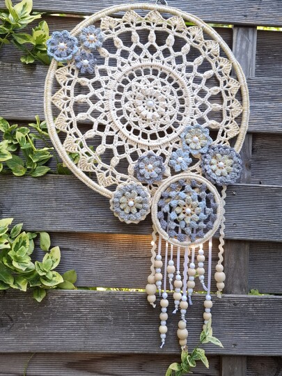 Häkelanleitung Mandala "Zaubersternchen" in 2 Größen