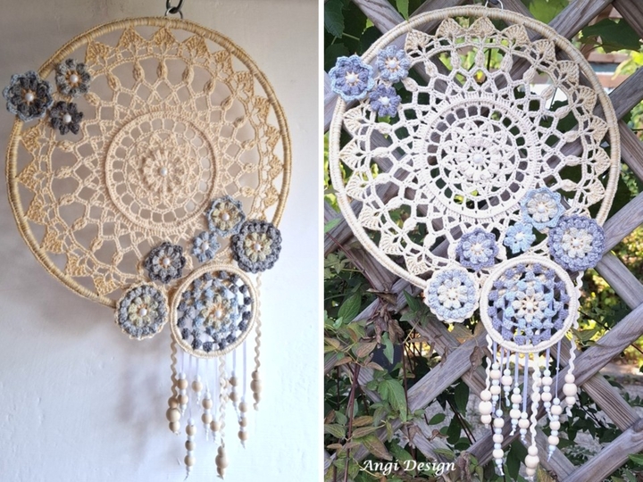 Häkelanleitung Mandala "Zaubersternchen" in 2 Größen
