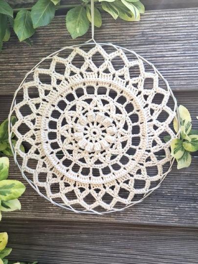 Häkelanleitung Mandala "Zaubersternchen" in 2 Größen