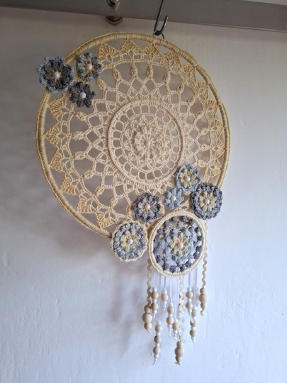 Häkelanleitung Mandala "Zaubersternchen" in 2 Größen