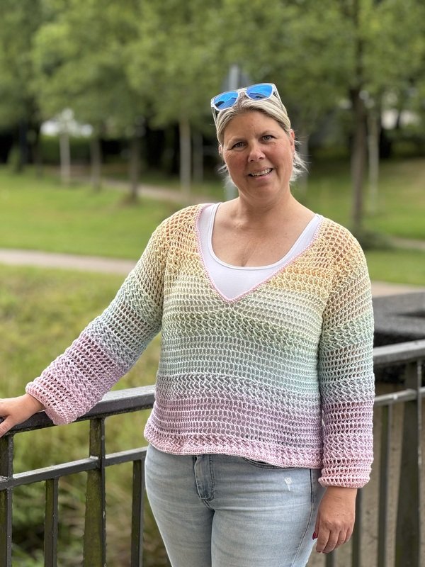 Häkelanleitung Shirt/Pullunder/Pullover Winoa - Bild 5