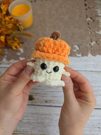 Süß & Gruselig – Halloween Häkelanleitung 5 in 1: Gespenst, Kürbis, Spinne