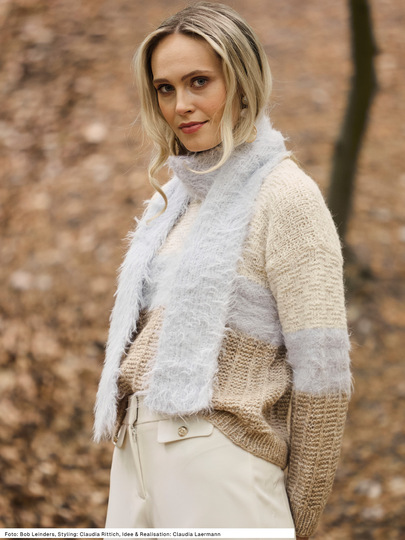 Pulli und Schal