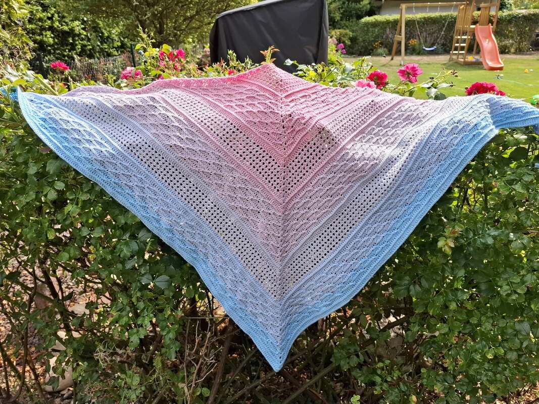 Jana...das klassische Dreieckstuch für Sommer und Winter - Bild 27