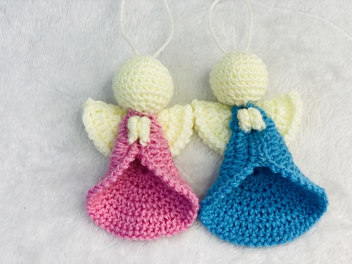 Guardian Angel Crochet Pattern, Christmas Angel