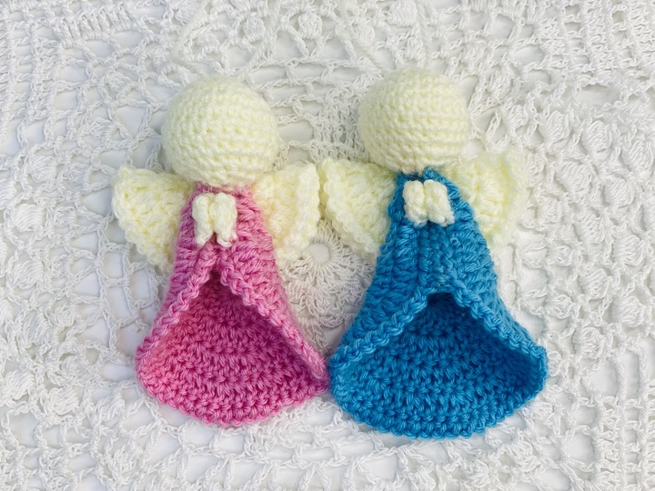 Guardian Angel Crochet Pattern, Christmas Angel