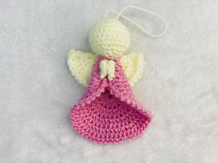 Guardian Angel Crochet Pattern, Christmas Angel