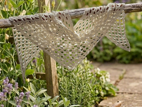 Crochet the Garden Breeze Bandana – Pattern in English & German