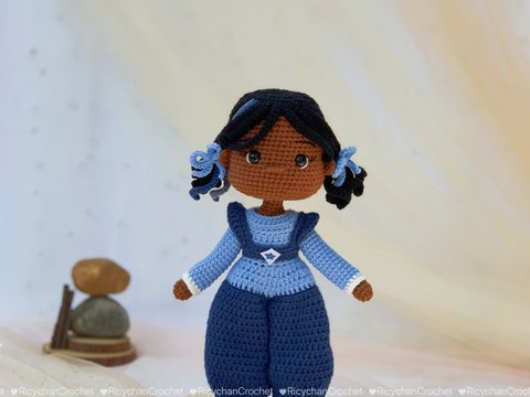 Little Indie the Doll crochet pattern - PDF tutorial