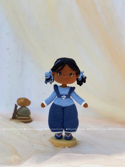 Little Indie the Doll crochet pattern - PDF tutorial